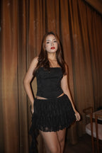 Corset Encaje Negro