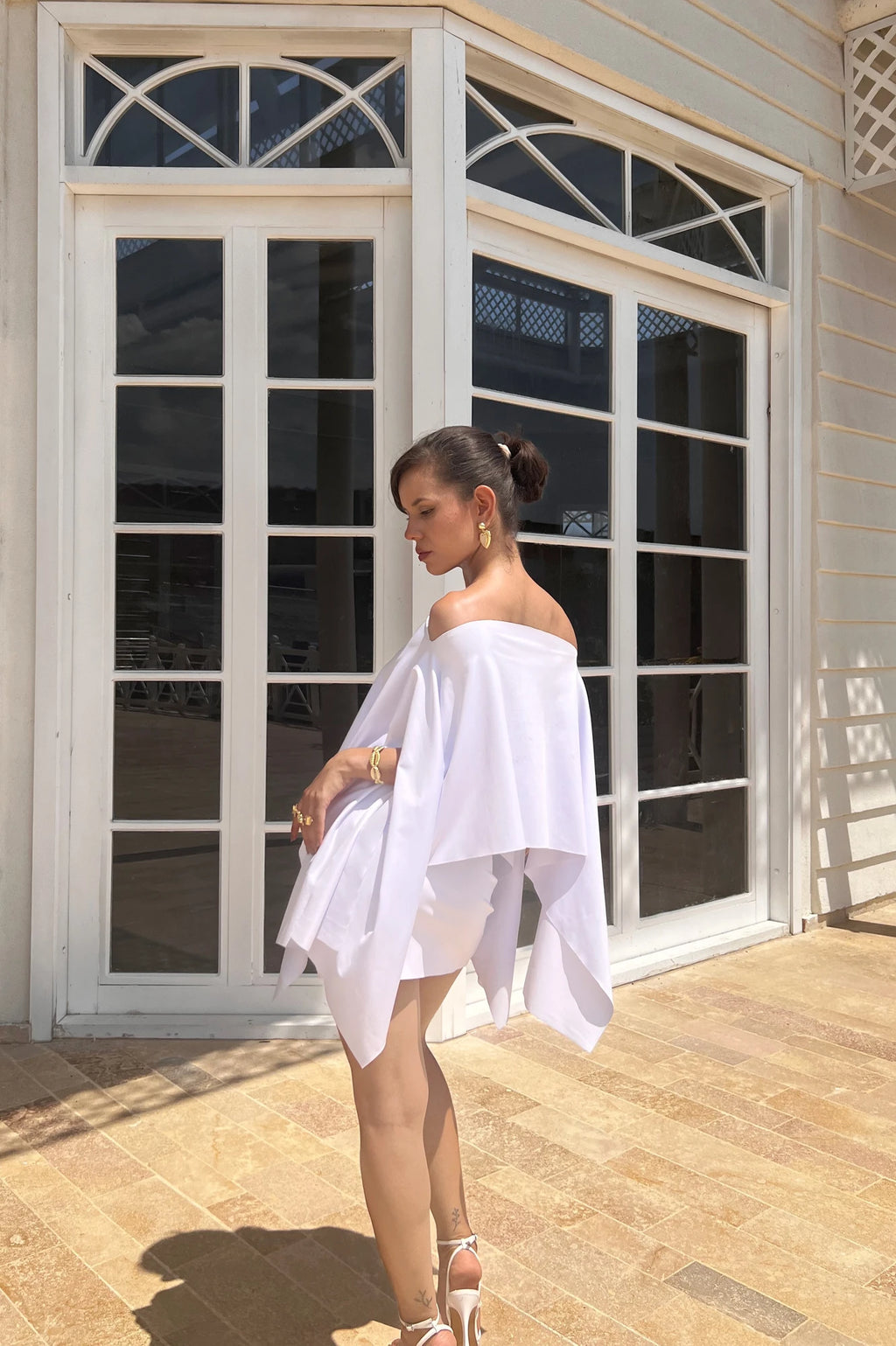 Blusa 7 Ways Blanca