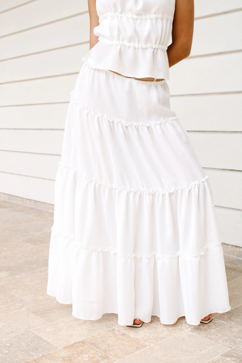 Falda Cloud Blanca