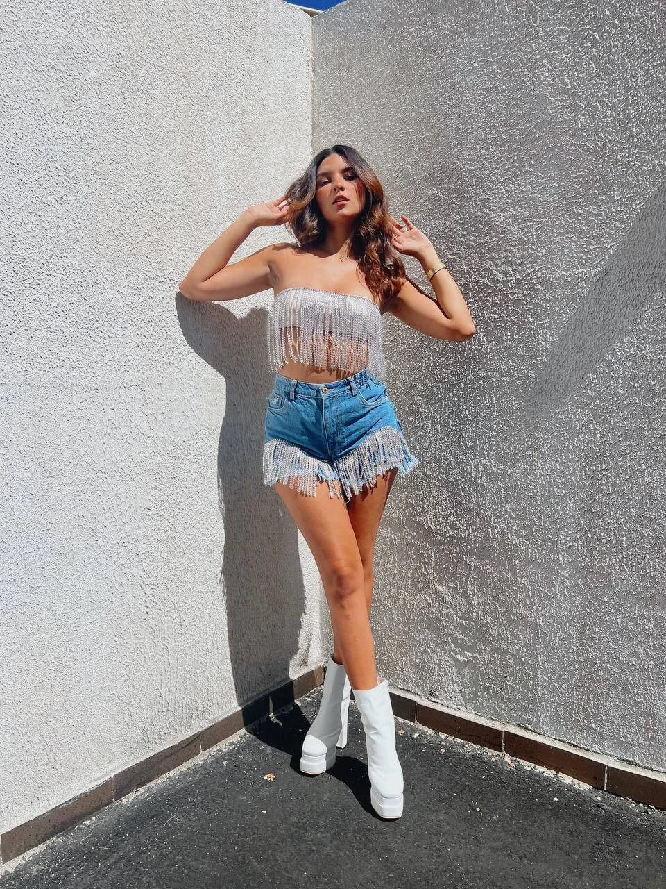 Crop Top Plank Flecos