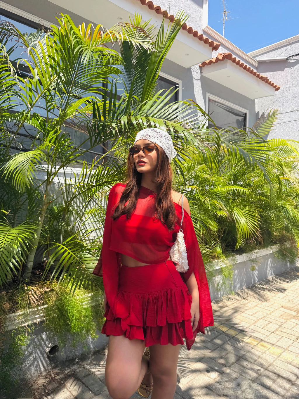 Blusa 7 Ways Roja
