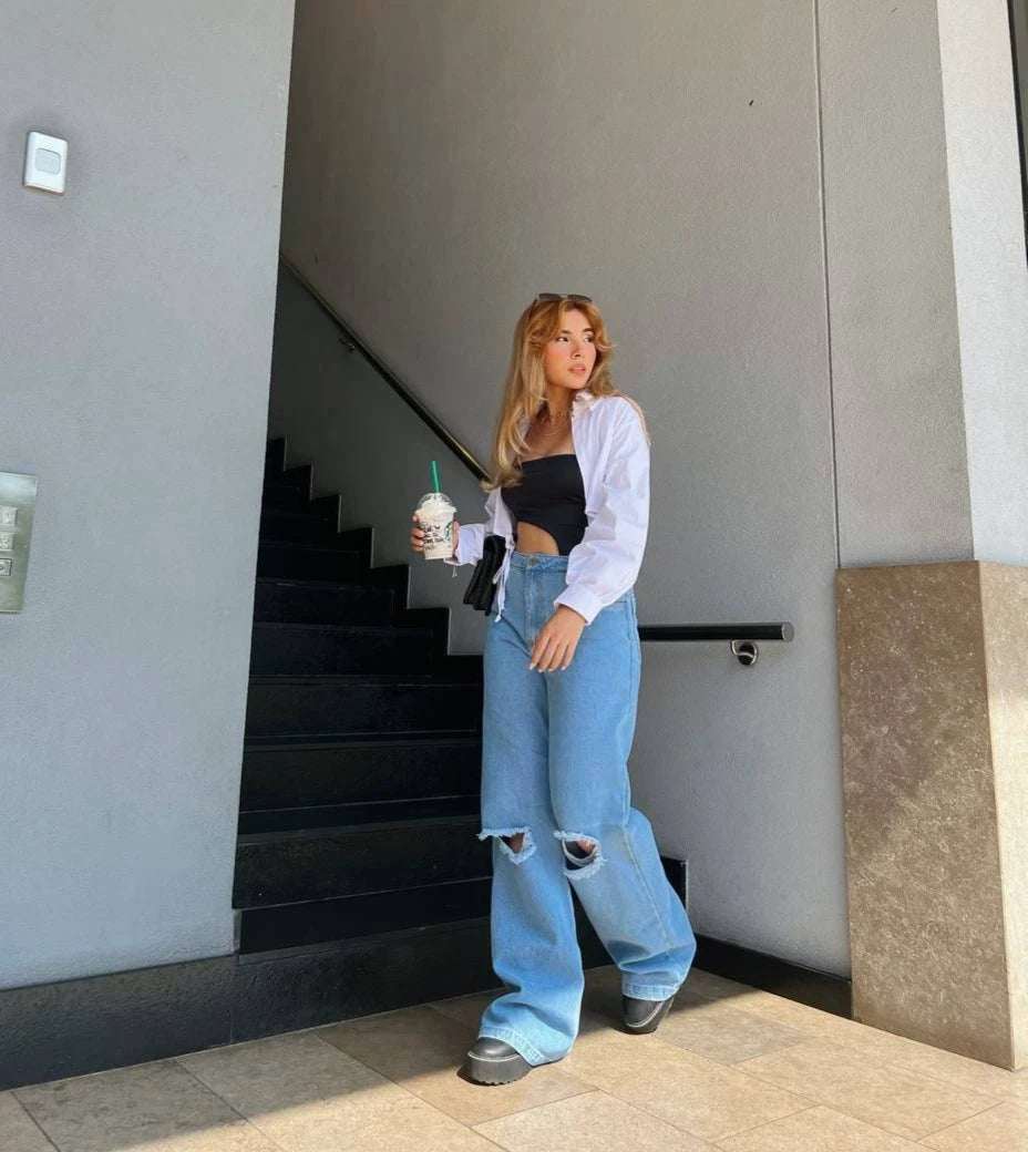 Jean Flare Rotos