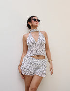 Blusa Polka Dots Blanca