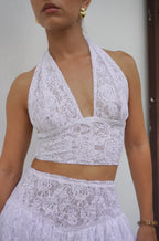 Top Encaje Blanco