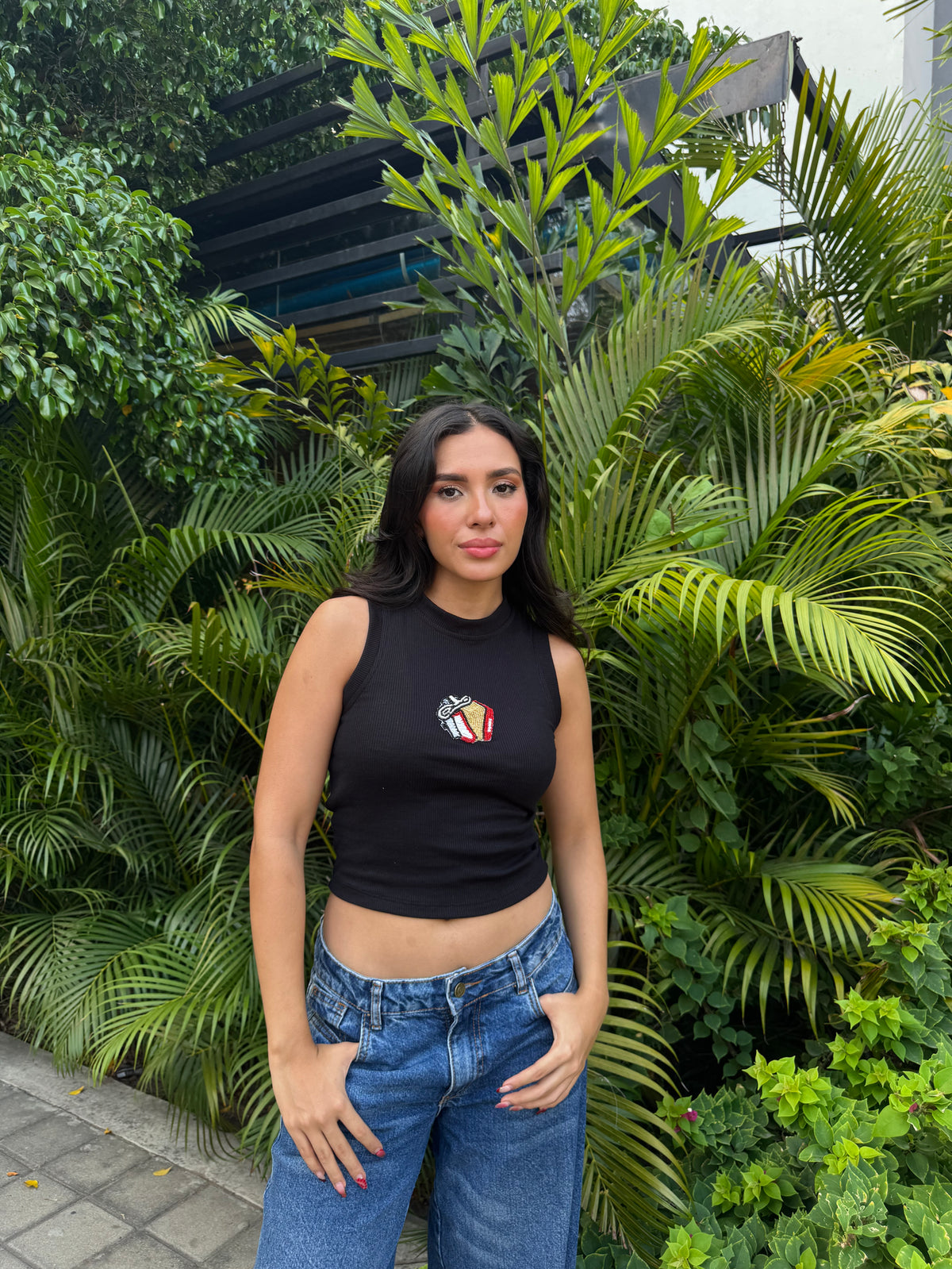 Tank Top Vallenato Negro