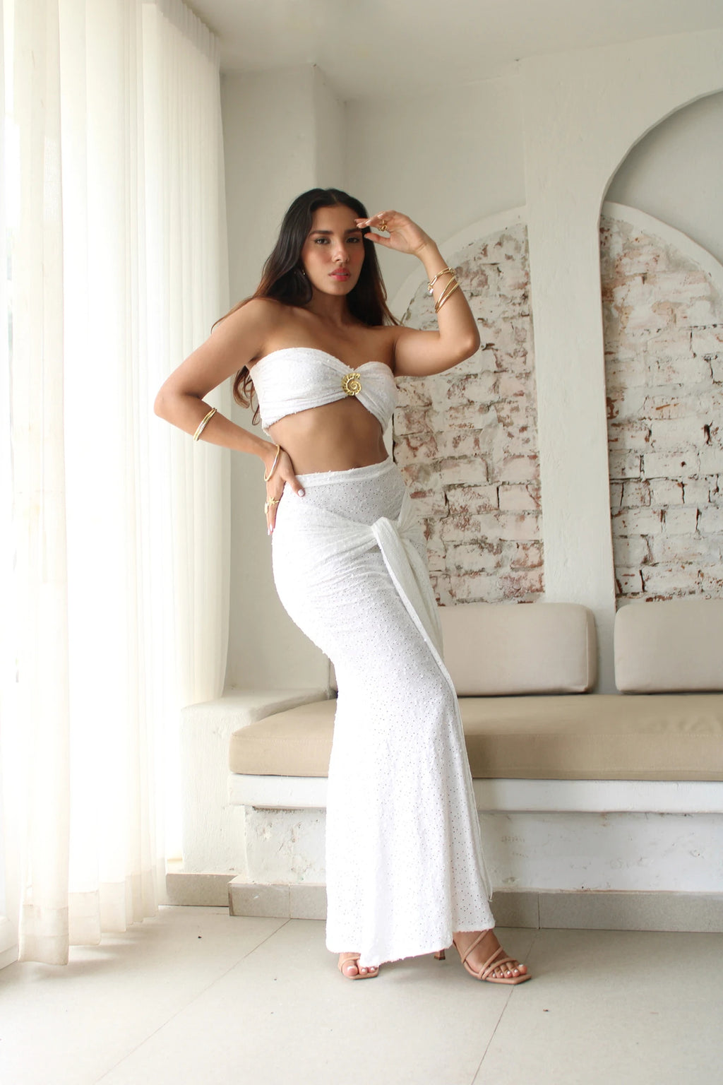 Set Ibiza Shine Blanco