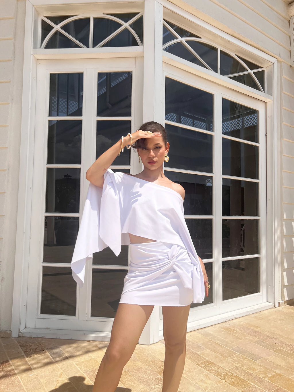 Blusa 7 Ways Blanca