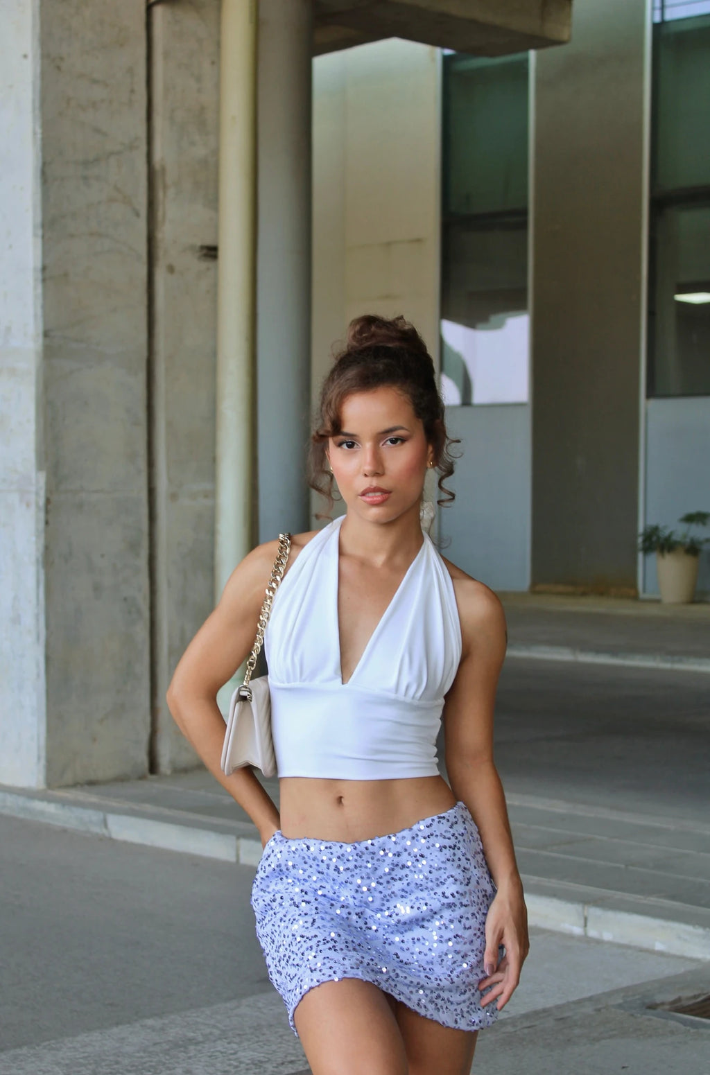 Blusa Two White