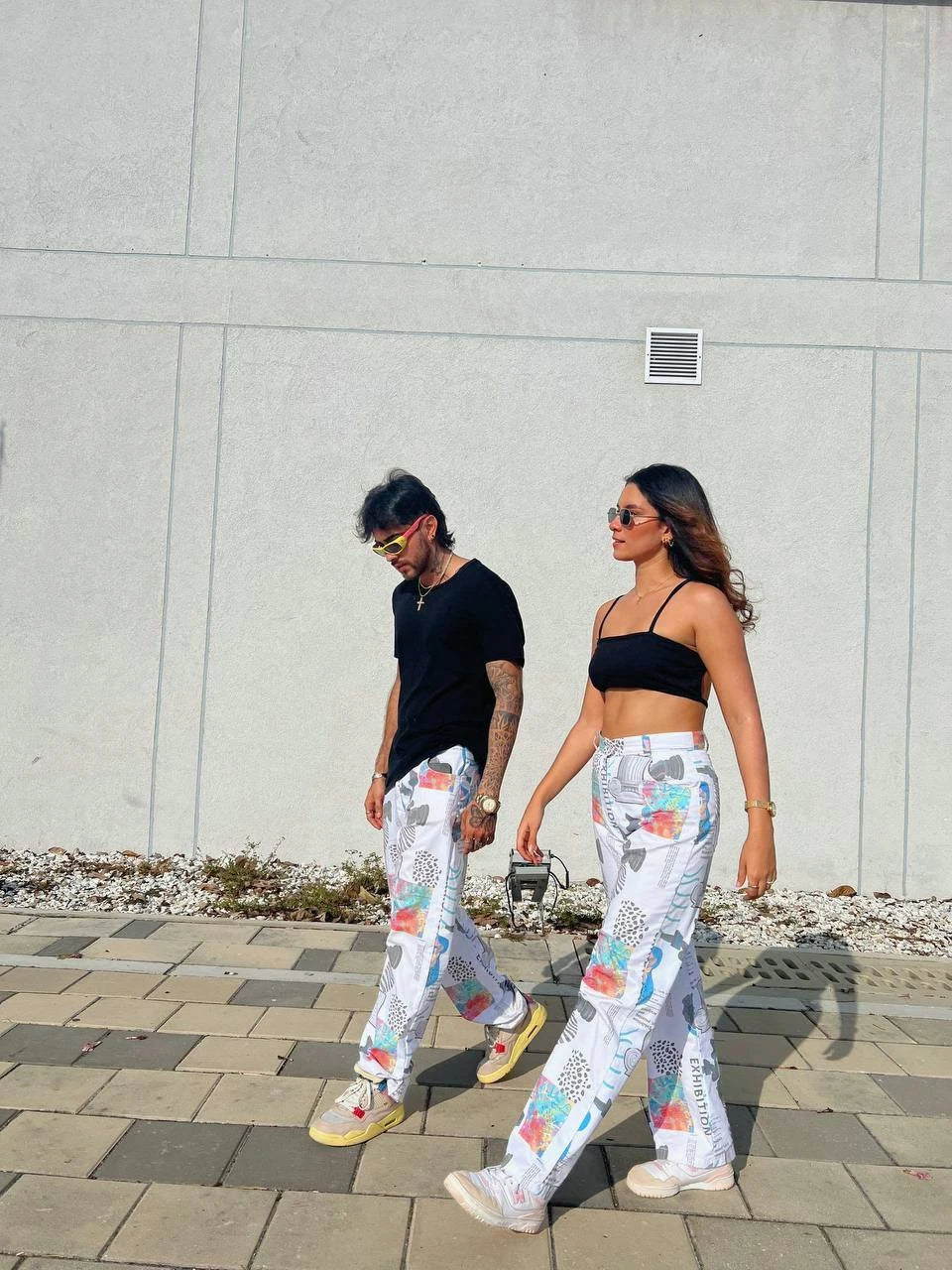 Pantalon Print Griego