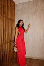Vestido Largo Rojo