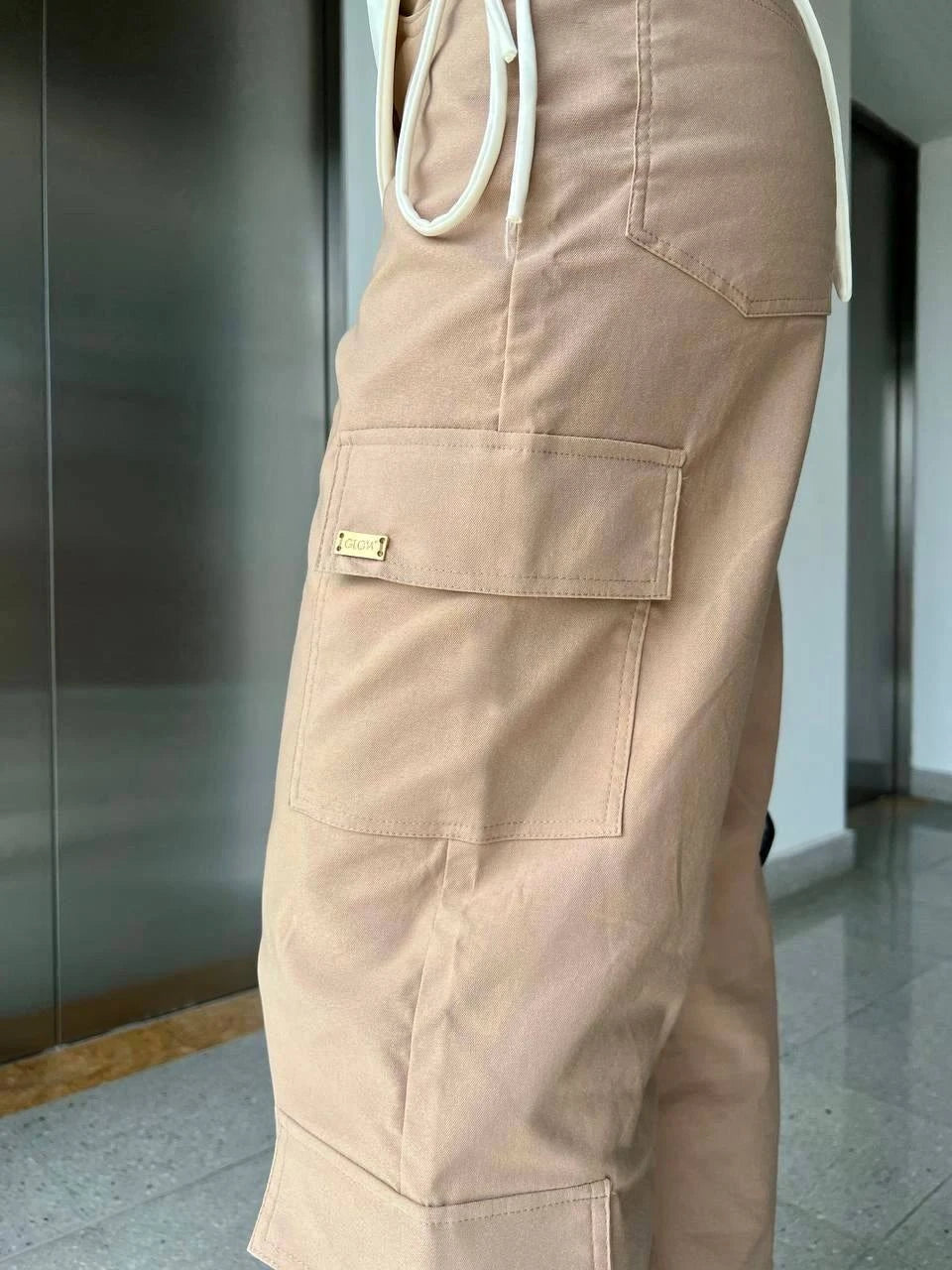Pantalon Cargo Kaqui