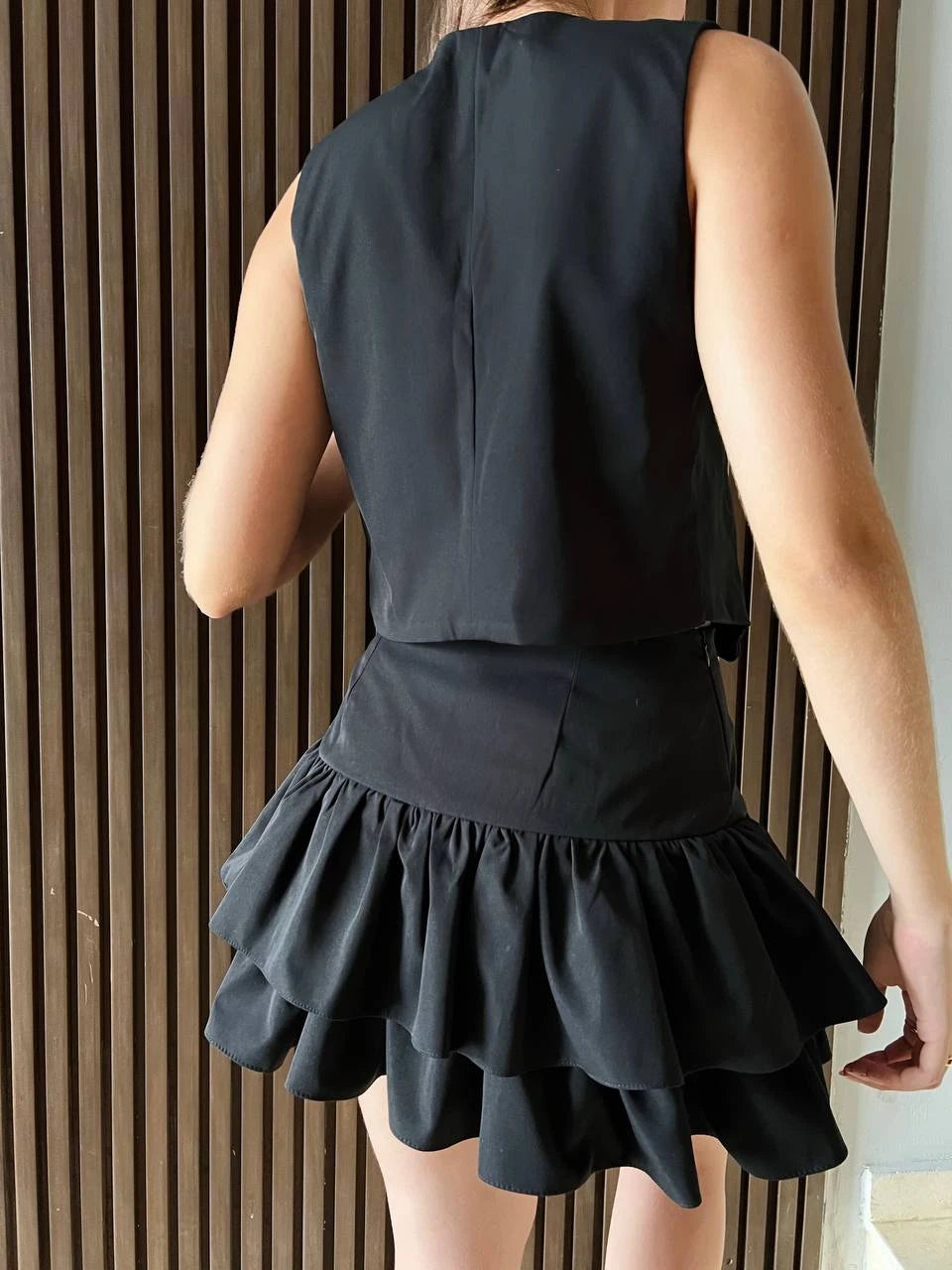 Falda Bolero Negro