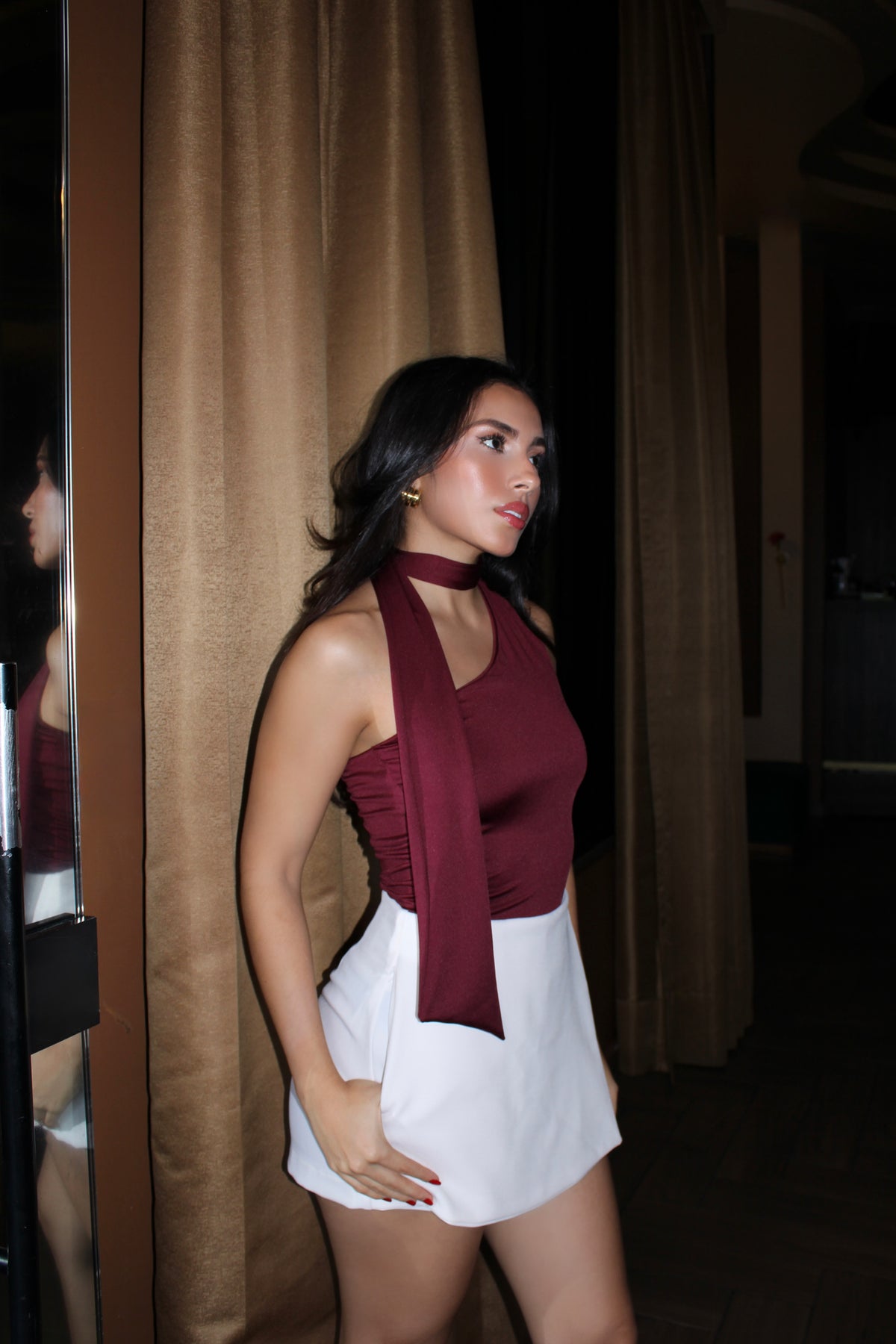 Blusa One Vinotinto