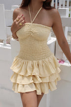 Vestido Crunch Amarillo