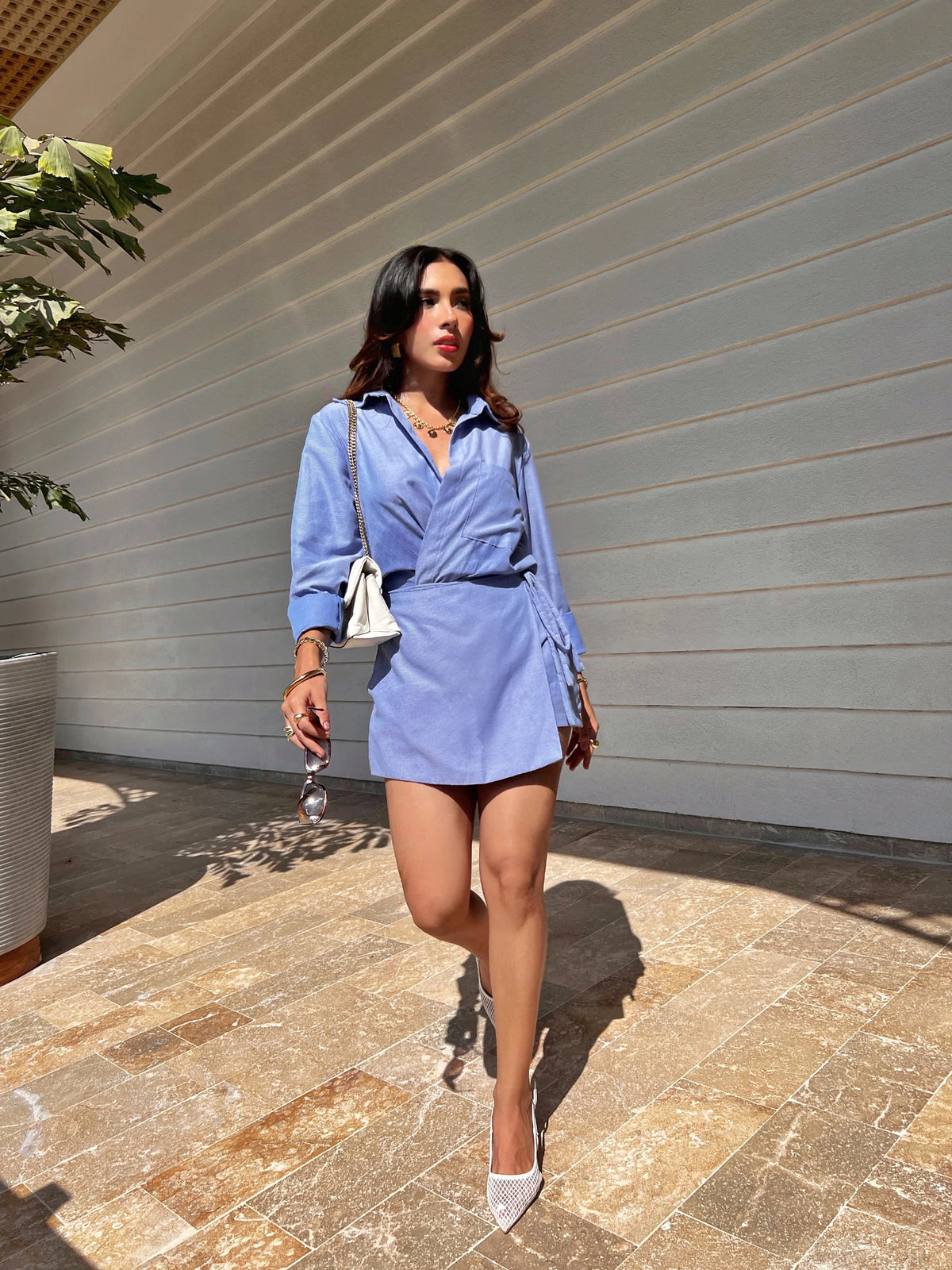 Camisa Azul