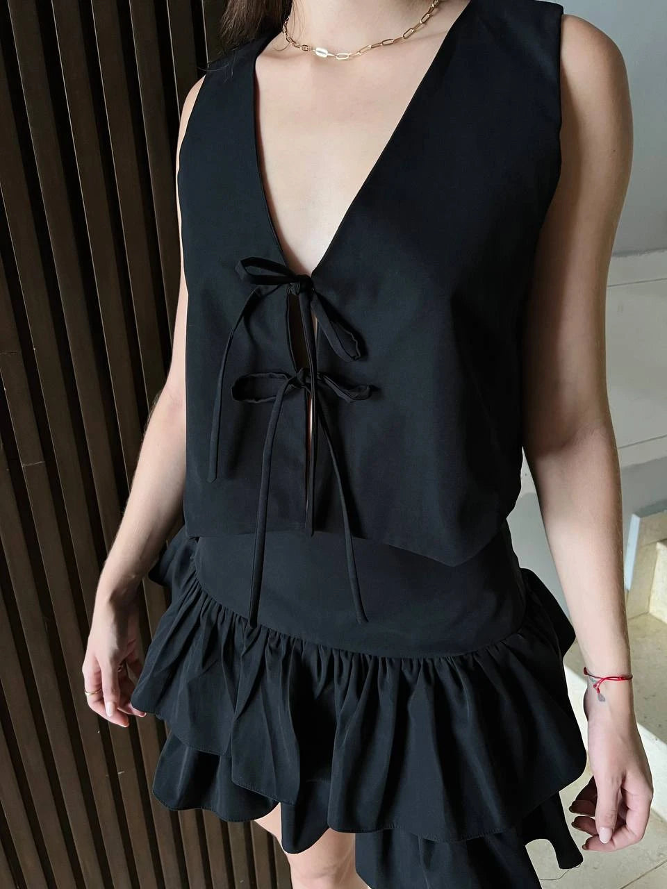 Falda Bolero Negro