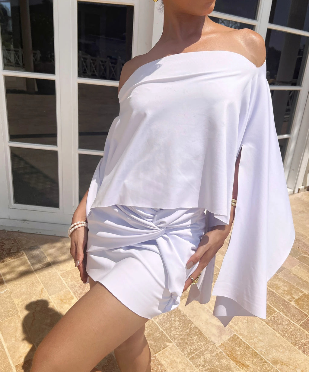 Blusa 7 Ways Blanca