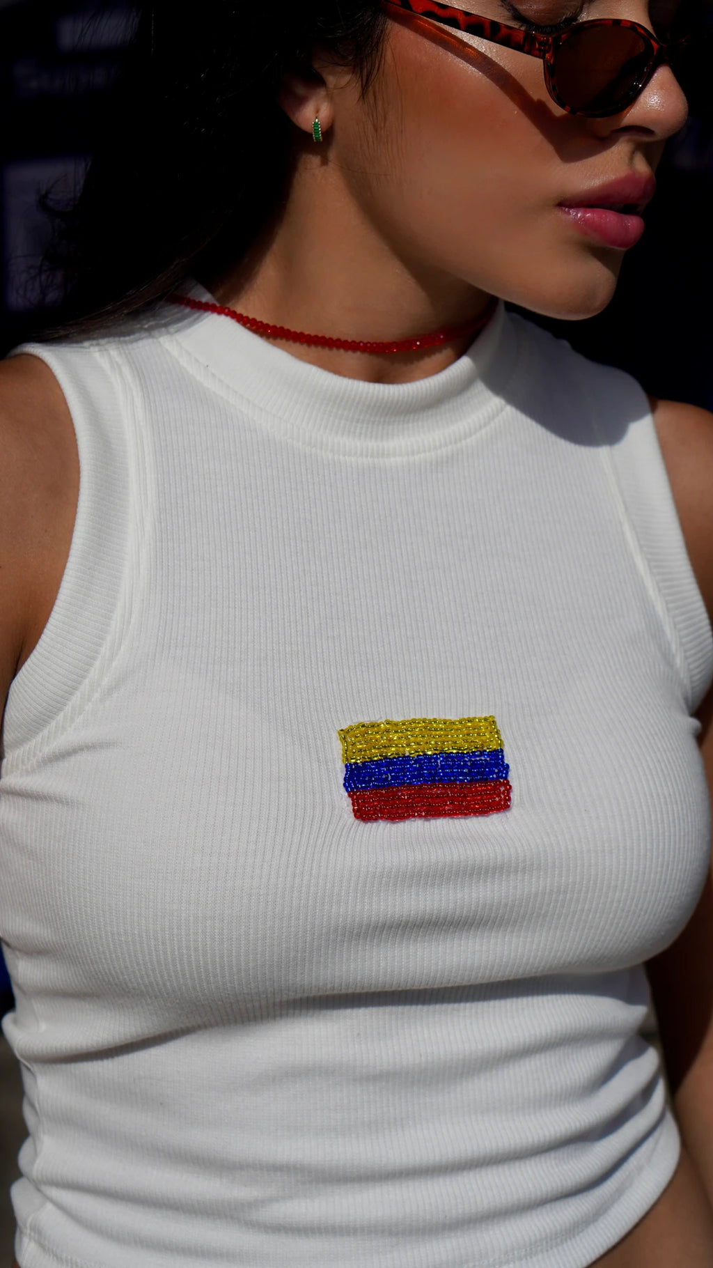 Tank Top Colombia Blanco
