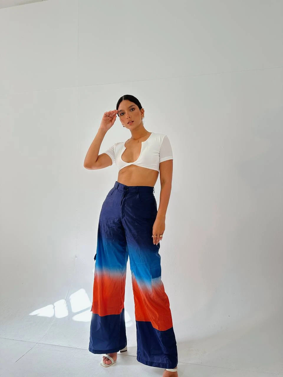 Pantalon Azul Degrade