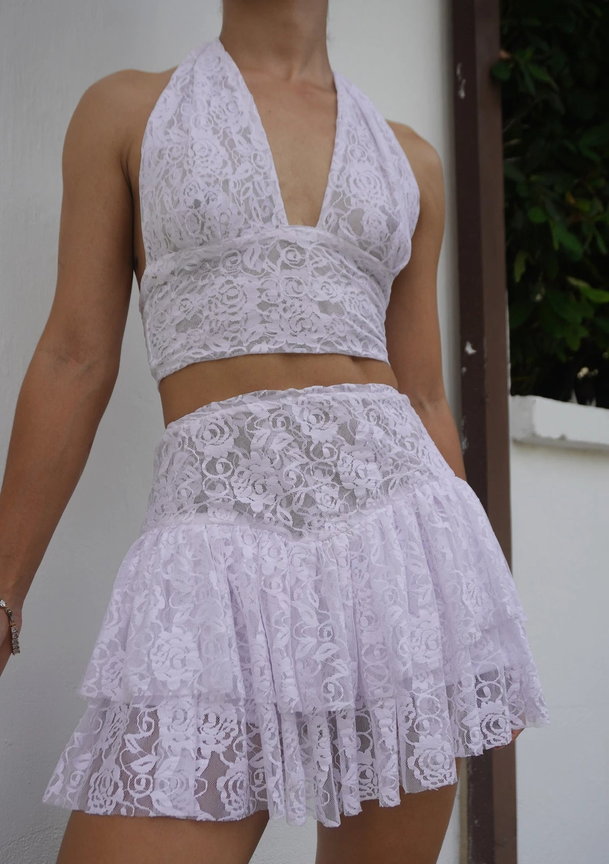 Top Encaje Blanco