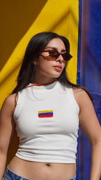 Tank Top Colombia Blanco