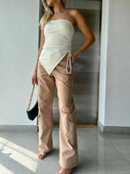 Pantalon Cargo Kaqui
