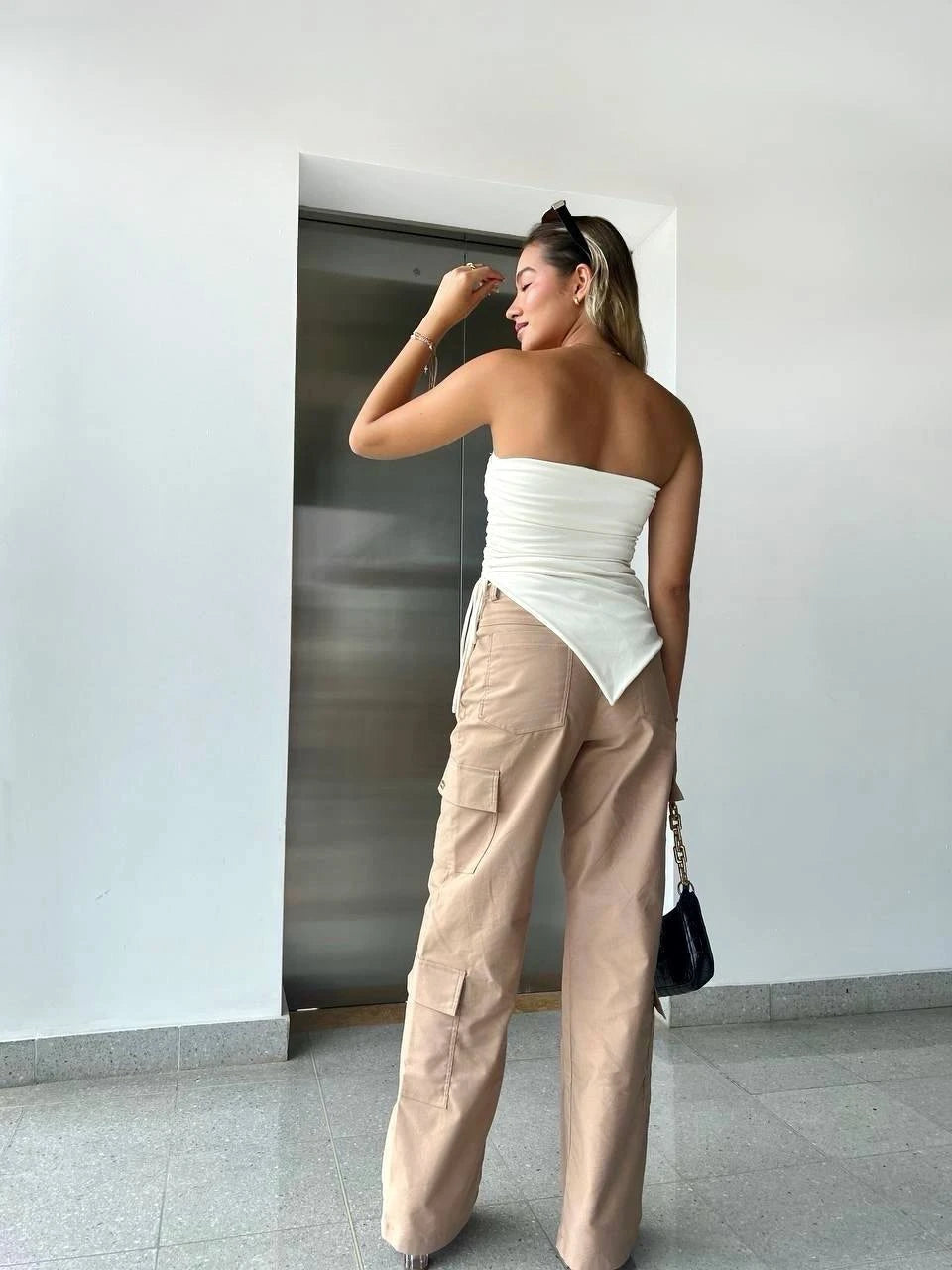 Pantalon Cargo Kaqui