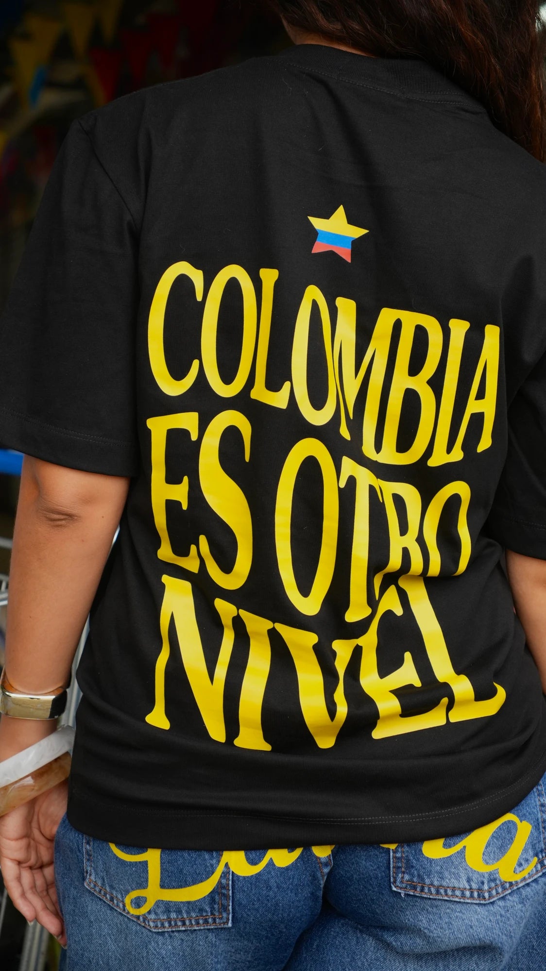 T-shirt Colombia Negra