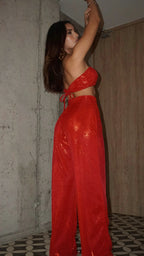 Pantalon Shine Rojo