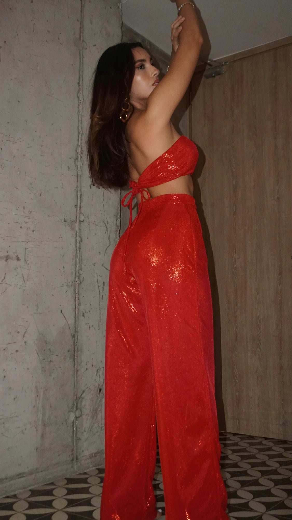 Pantalon Shine Rojo