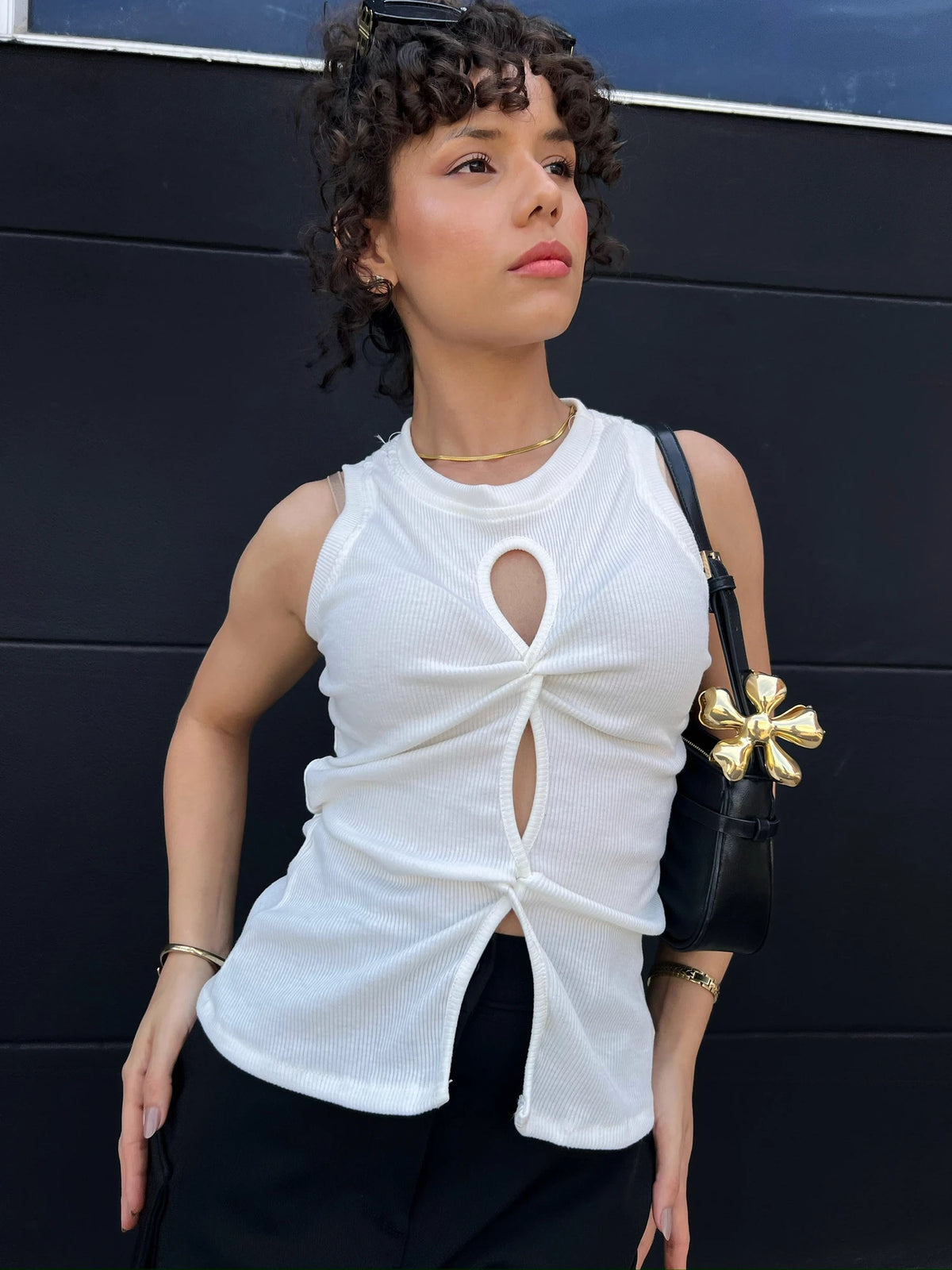 Tank Top Nudo beige