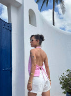 Blusa Lazos Rosa