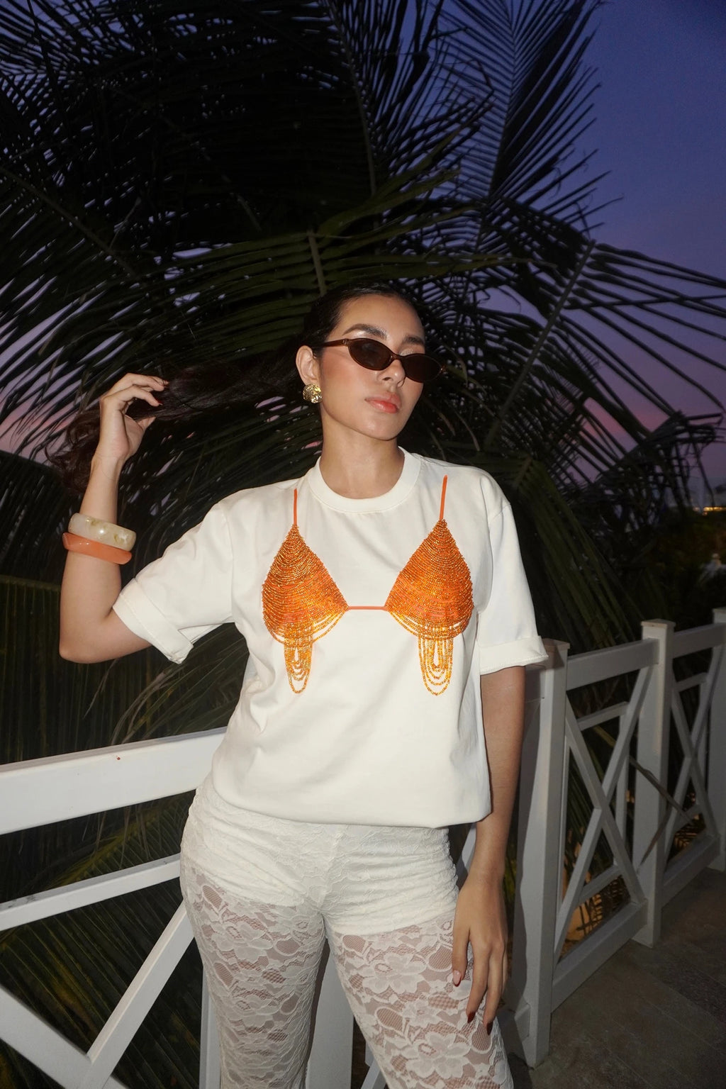 T-shirt Vdb Orange