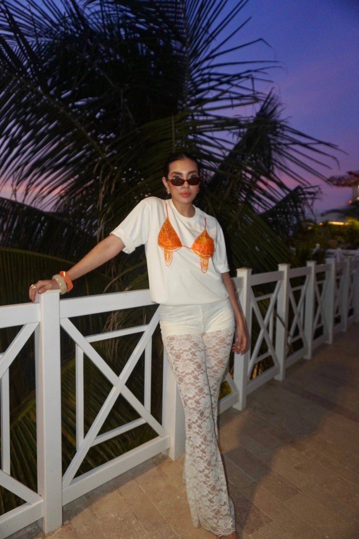 T-shirt Vdb Orange