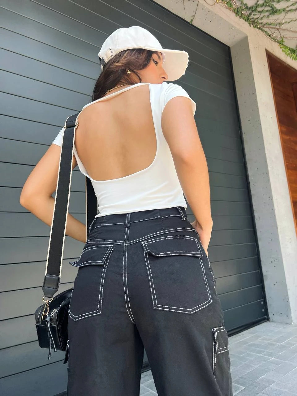 Blusa Basic Backout Blanca