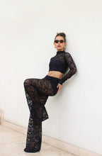 Pantalon Encaje Negro