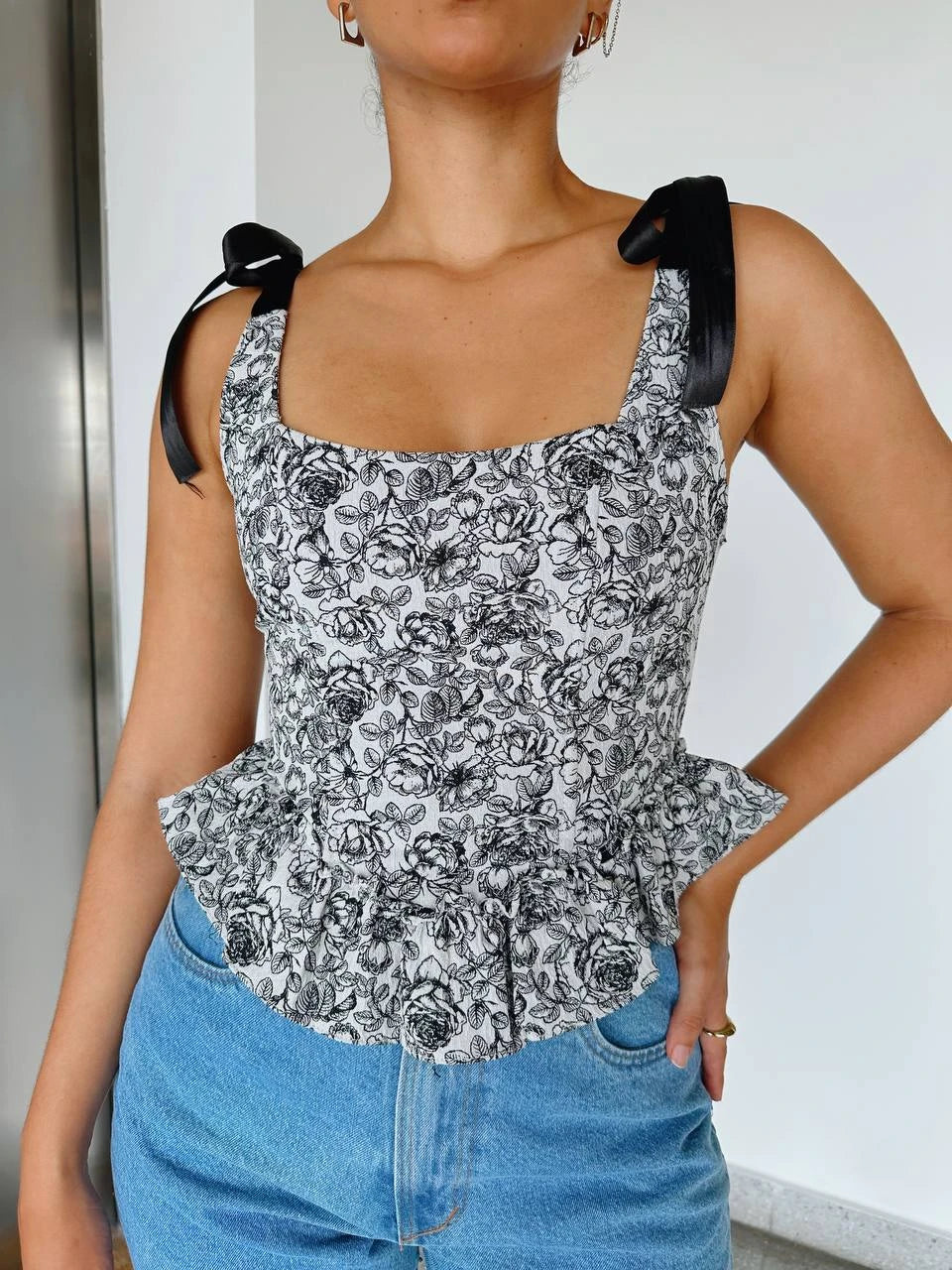 Corset Romantic B&W