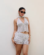 Blusa Polka Dots Blanca