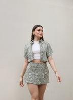 Camisa Ojalillo Verde