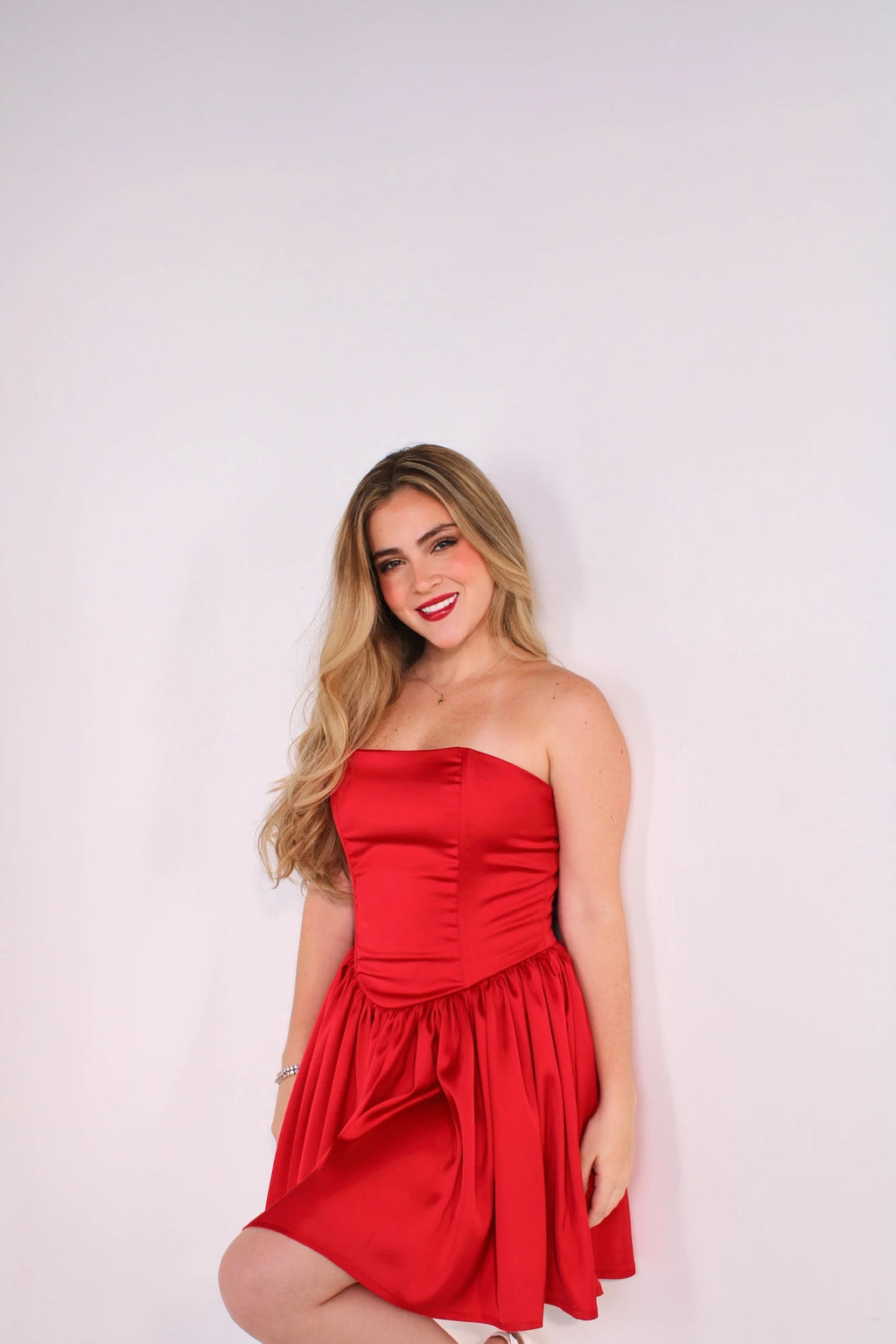 Vestido Princesa Rojo