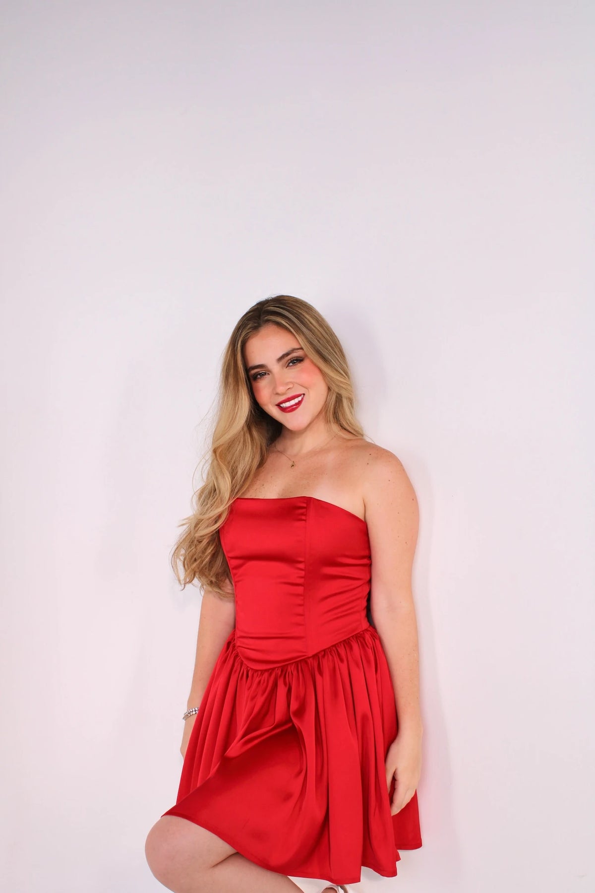 Vestido Princesa Rojo