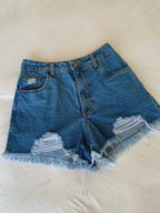 Short Denim Rotos Roca