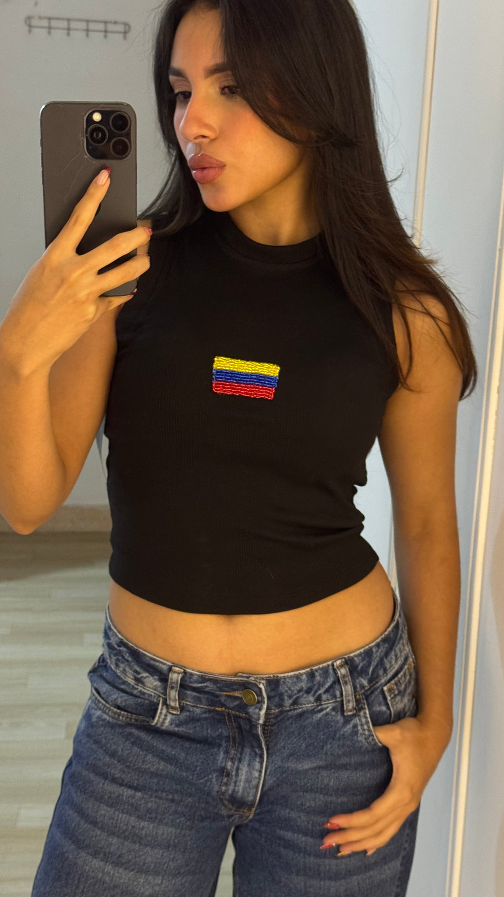 Tank Top Colombia Negro