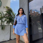 Camisa Azul
