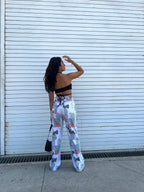 Crop Top Cruzado Negro