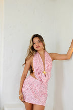Top Shine Scarf Rosa