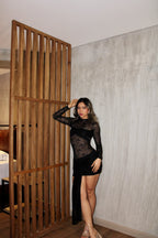 Vestido Encaje Negro