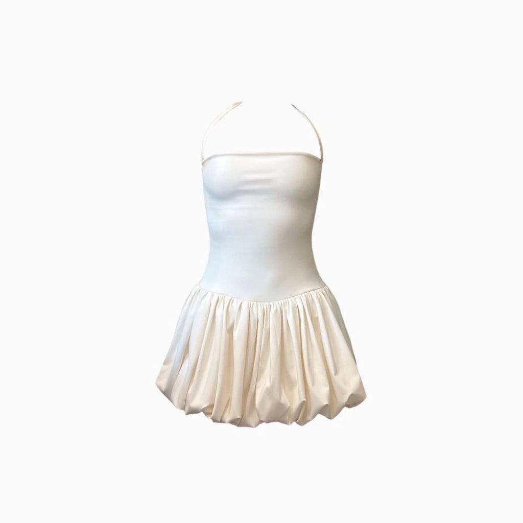 Vestido Globo Blanco