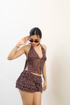 Blusa Polka Dots Cafe