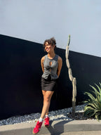Tank Top Nudo Gris
